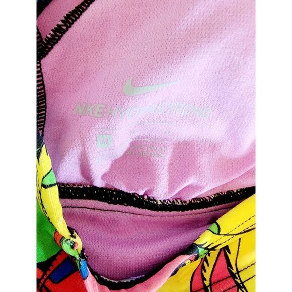 Nike S Women's HydraStrong Racerback Swimsuit Colorful Bulls Bathing Suit - Picture 4 of 8